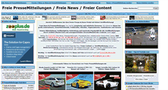 Desktop Screenshot of freie-pressemitteilungen.de